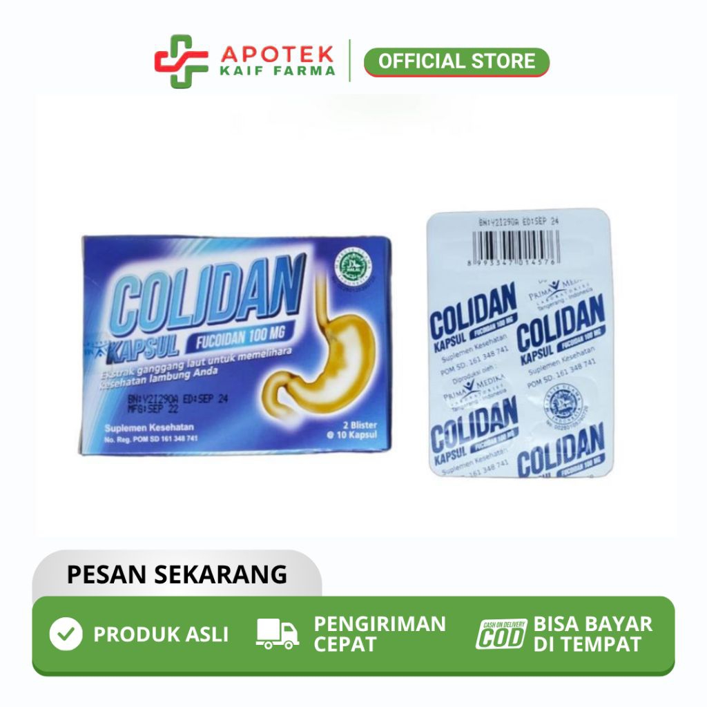 Jual Ready Colidan 100 blister 10 kapsul | Shopee Indonesia
