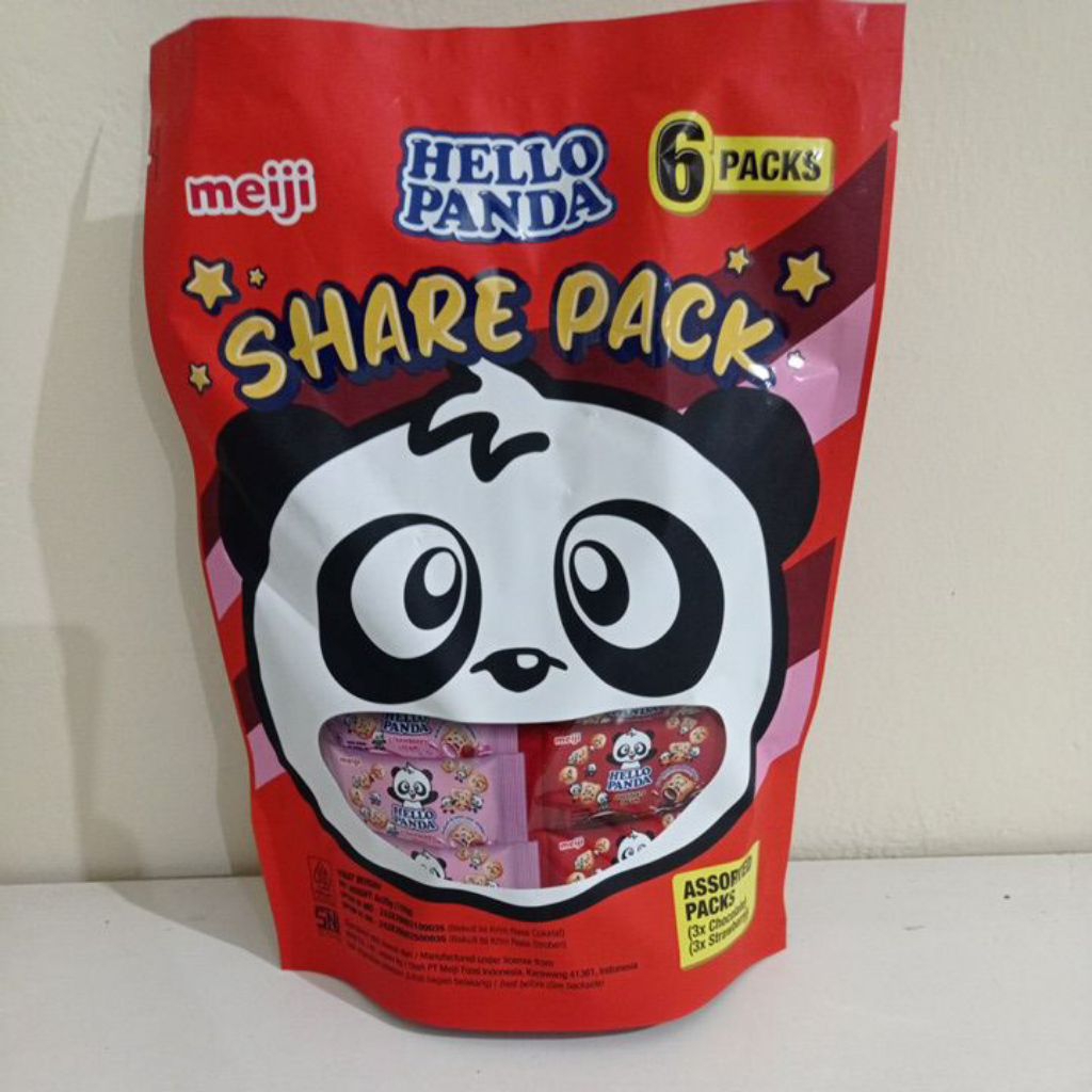Jual HELLO PANDA SHARE PACK (6PACK) | Shopee Indonesia