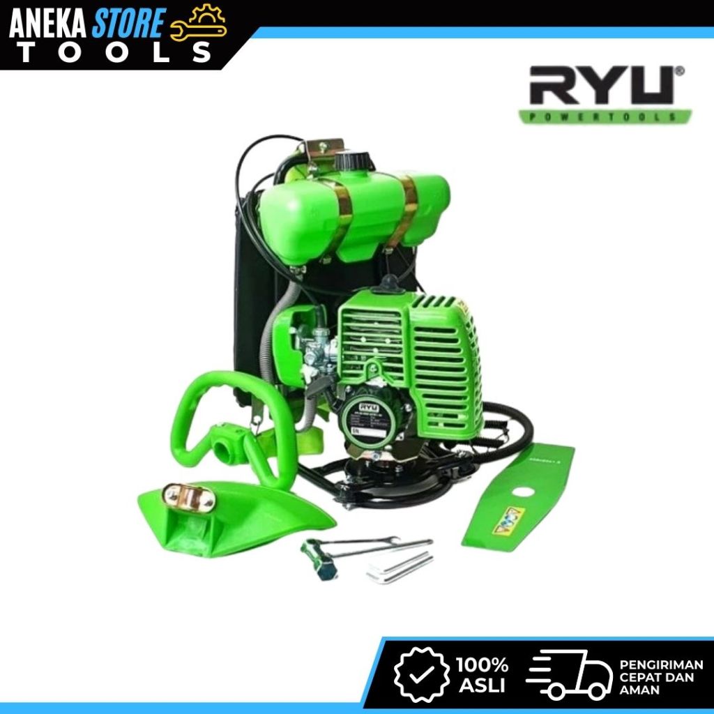 Jual Mesin Potong Rumput Bensin RYU 2 Tak / Brush Cutter RYU RBC2T ...