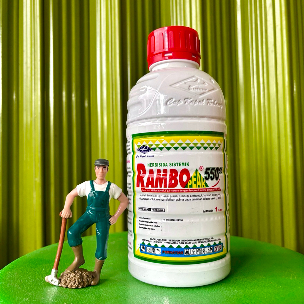 Jual Herbisida Sistemik RAMBO PEAK 550SL 1 Liter - Pembasmi Segala ...
