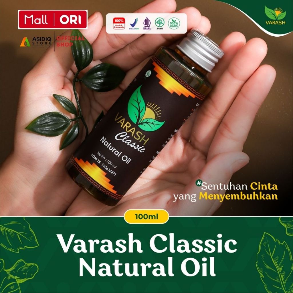 Jual VARASH Classic Original Minyak Pijat Balur Asli Bali 100ml ...