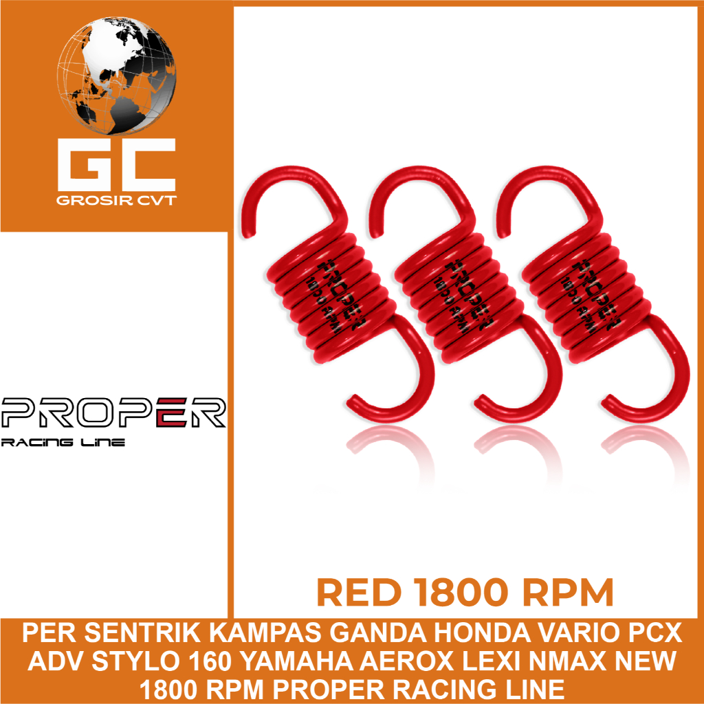 Jual PROPER Per Sentri Sentrik Kopling Kampas Ganda ADV Stylo Vario PCX ...