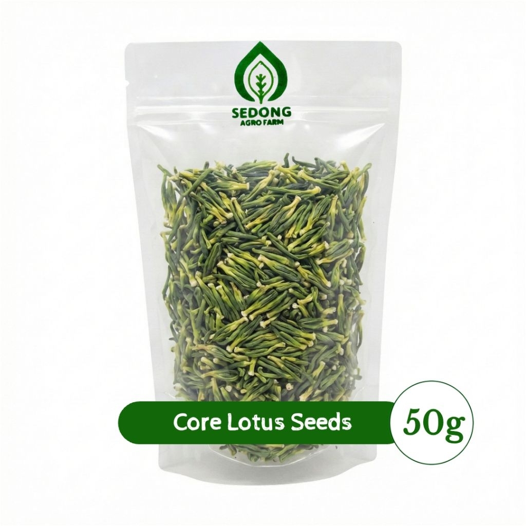 Jual 50g Core Lotus Seeds (Sedong Agro Farm) Tisane Inti Biji Lotus ...