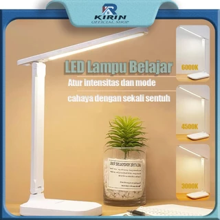 Lampu Meja LED 3 Warna Touch USB Charger