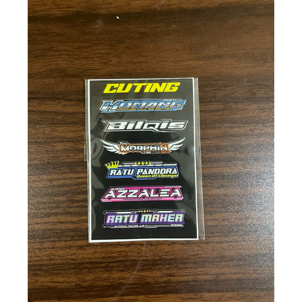 Jual Stiker Cuting Julukan Miniatur Bus RKC | Shopee Indonesia