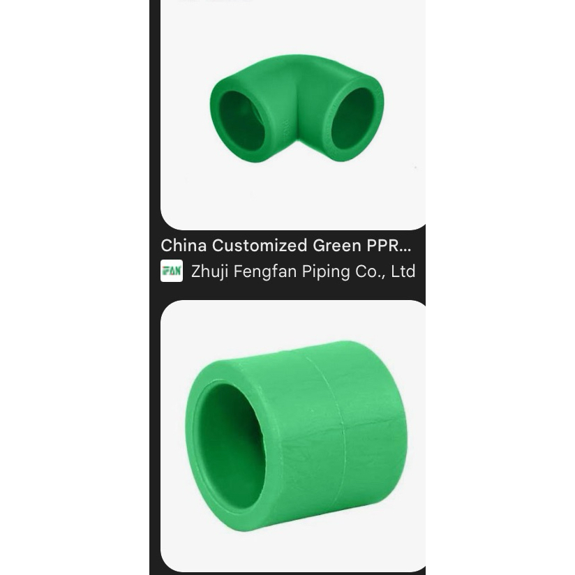 Jual Elbow ppr 50mm Elbow ppr 40mm Sok ppr 40mm Rucika Custom made ...