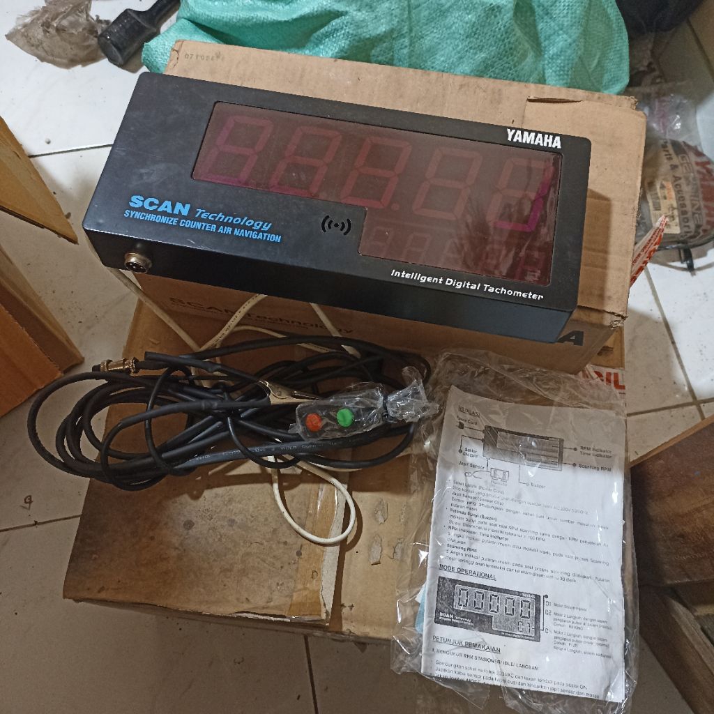 Jual intelligent digital tachometer (IDT) mesin putar RPM meter cerdas ...