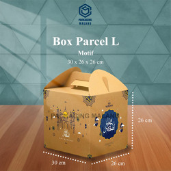 Box Parcel Jinjing/Kardus Lebaran Idul Fitri/Dus Hampers