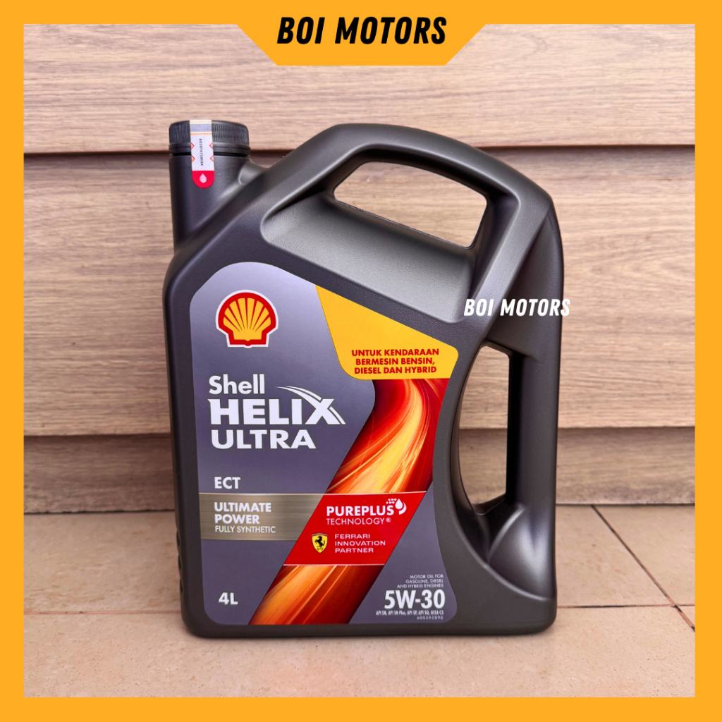 Jual [GALON] SHELL HELIX ULTRA ECT ULTIMATE POWER 5W-30 UTK HYBRID ...