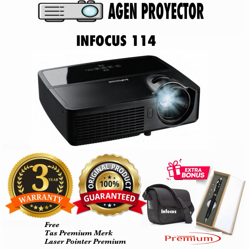 Jual PROYECTOR INFOCUS IN114 ORIGINAL PRODUCT | Shopee Indonesia