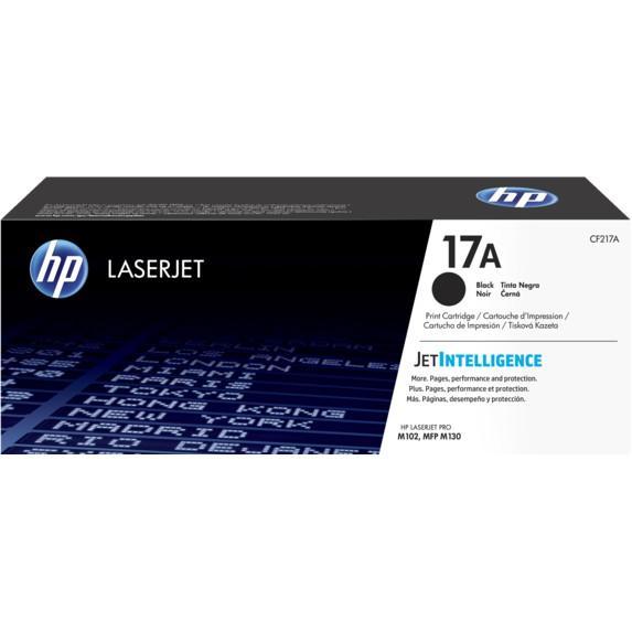 HP Toner 17A Black LaserJet Cartridge Original [CF217A] (2)