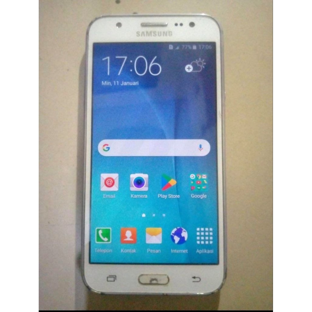 HENPONE ANDROID SAMSUNG J5 2015 jaringan 4G HP NORMAL SIAP PAKAI SECOND BERKUALITAS BISA COD BONUS KABEL DATA micro
