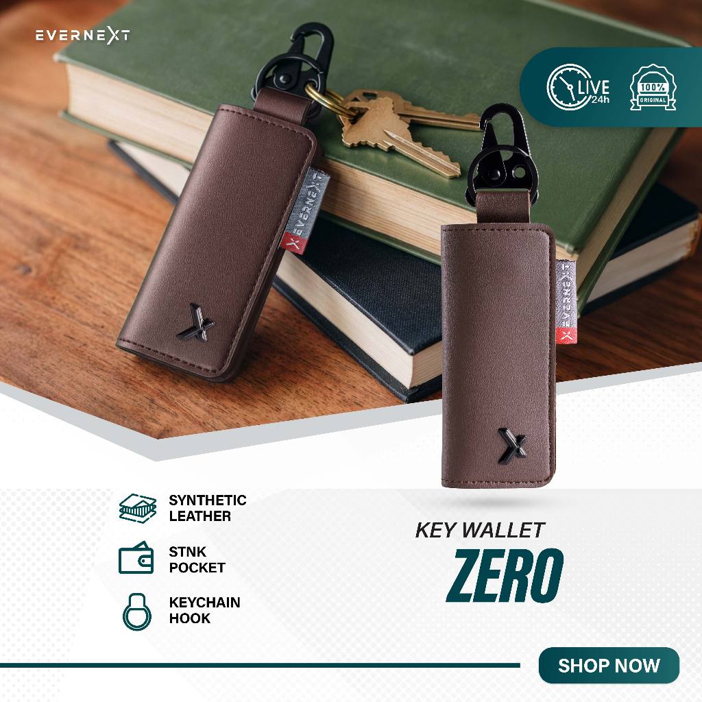 Jual Evernext - Dompet Kunci Kendaraan Key Wallet Zero Gantungan Kunci ...