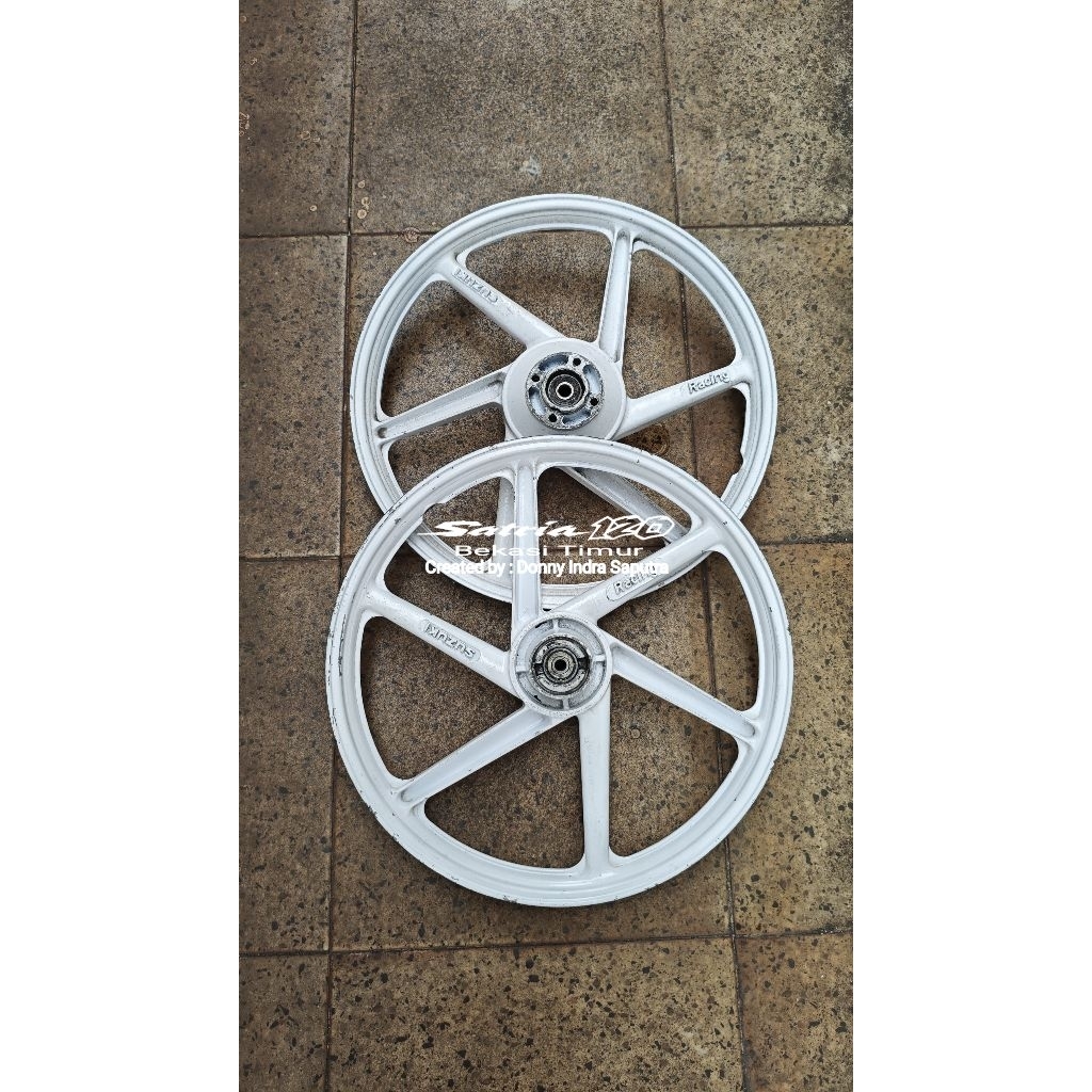 Jual Velg Daiichi Alloy Racing 61 Double Disc Original Suzuki Satria ...