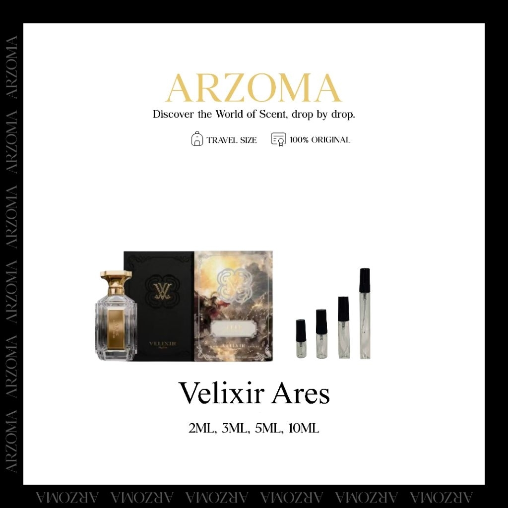 Jual Decant Velixir Ares 2-10ml | Shopee Indonesia