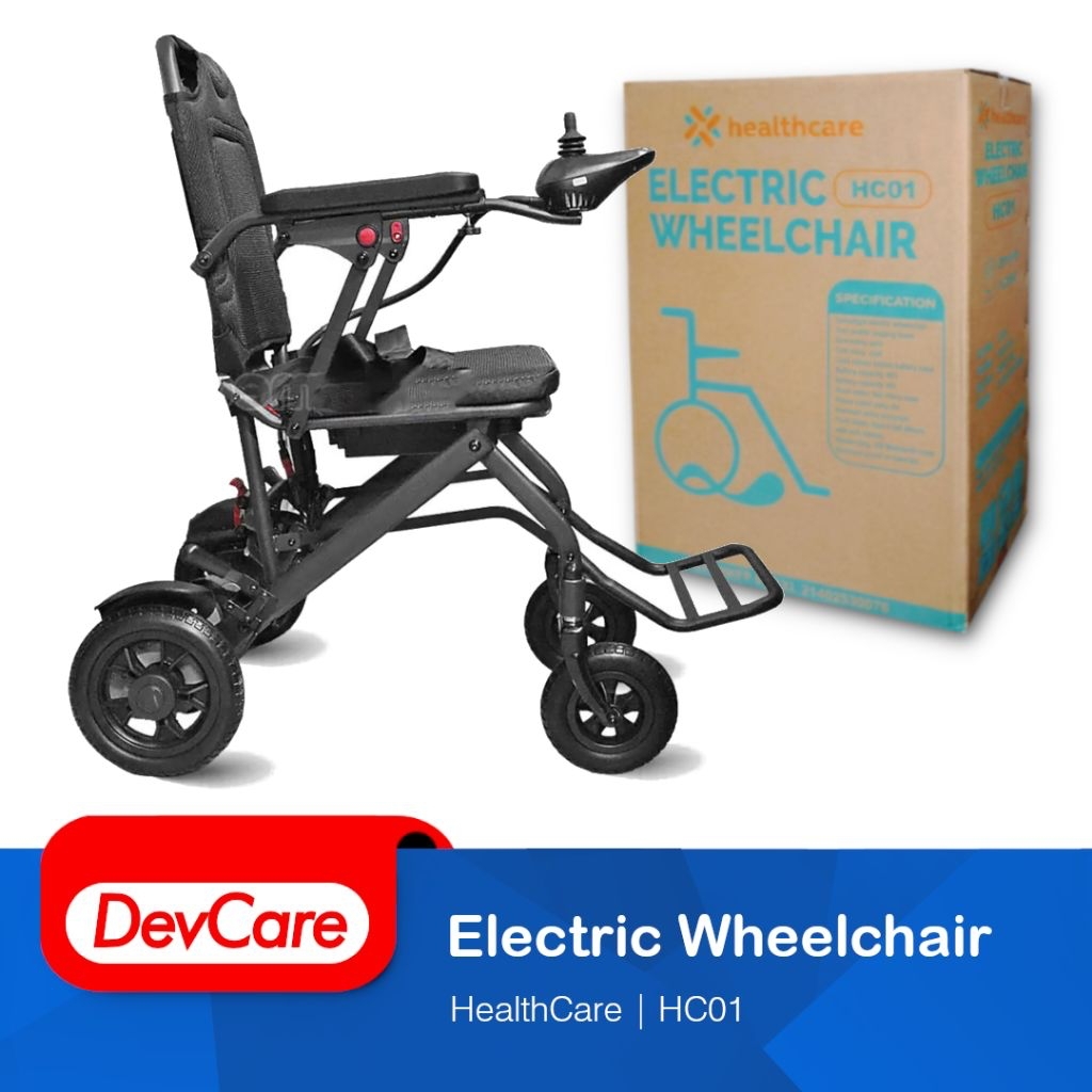 Jual Kursi Roda Elektrik Travel HEALTHCARE HC01 Electric Lightweight ...
