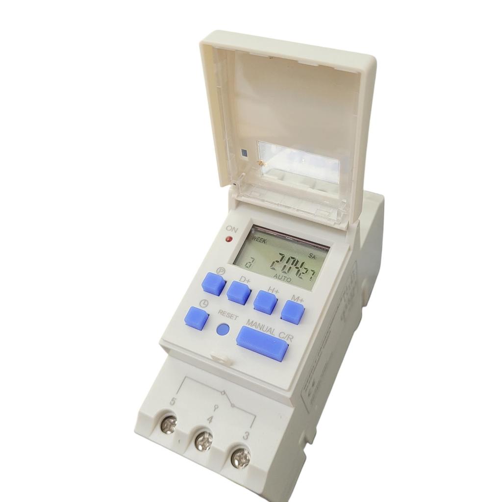 Jual Digital Timer Switch Relay Pengatur Waktu Otomatis 20 Program 220V ...