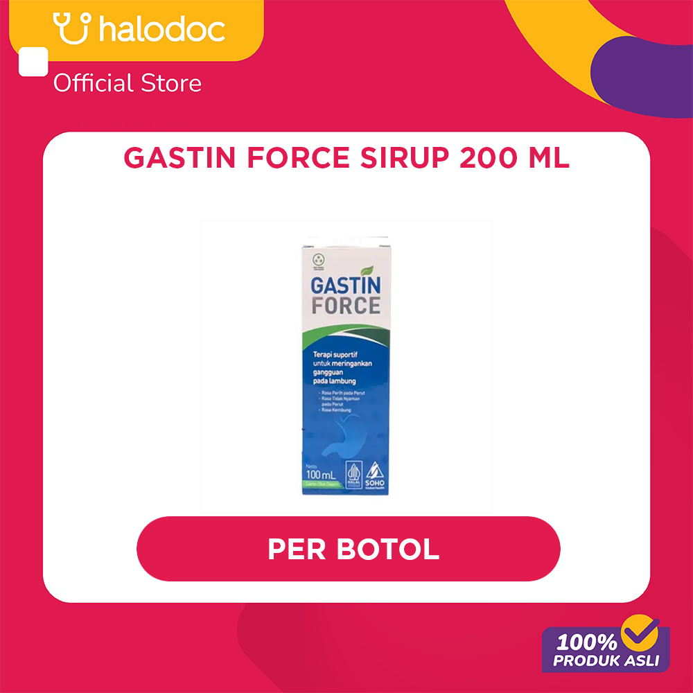 Jual Gastin Force Sirup 200 ml | Shopee Indonesia
