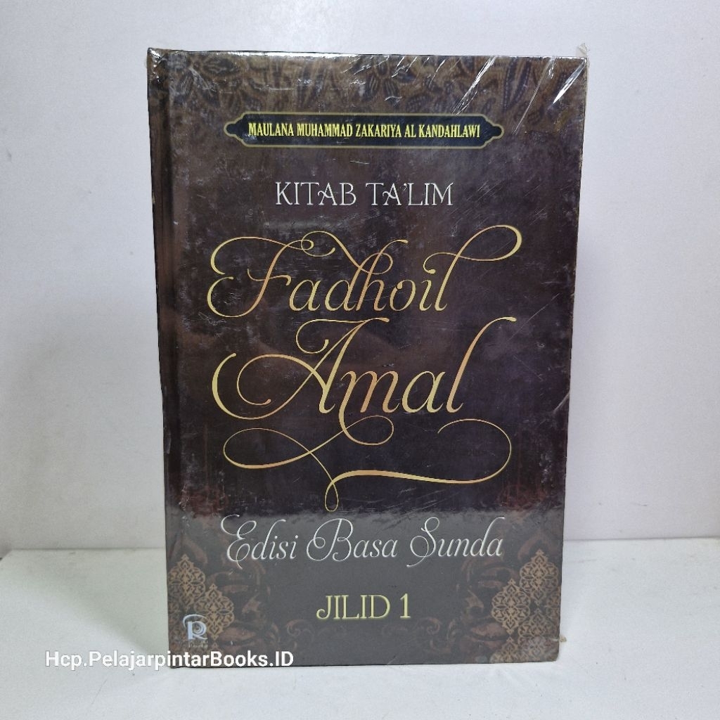 Jual BUKU KITAB TALIM FADHOIL AMAL JILD 1. EDISI BAHASA SUNDA. ORIGINAL ...