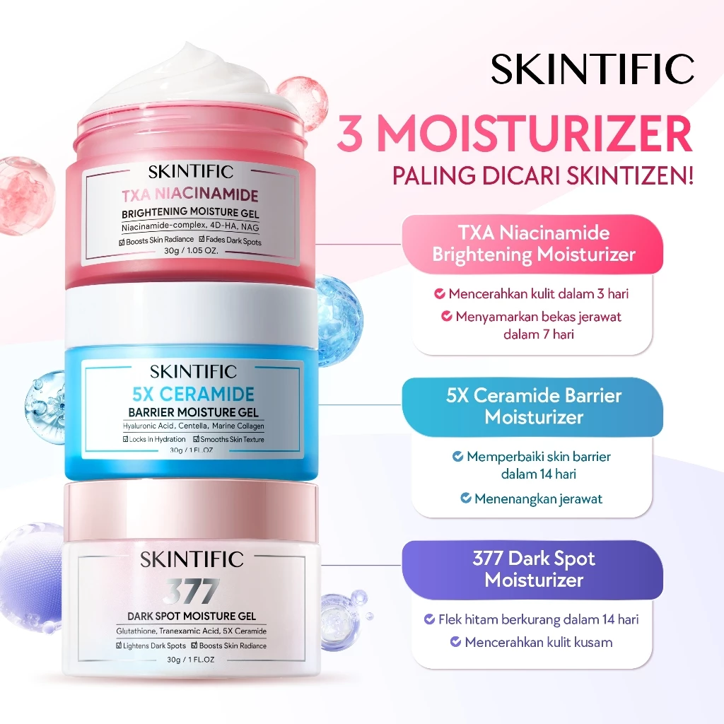 Skintific Moisturizer Series Brightening Anti-Aging