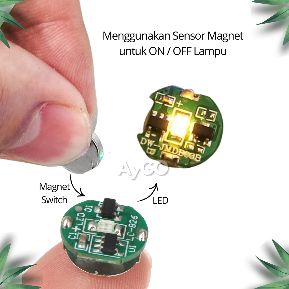 Jual Mini Led / Micro Led Magnetic Switch / Lampu Mini Micro Miniatur ...
