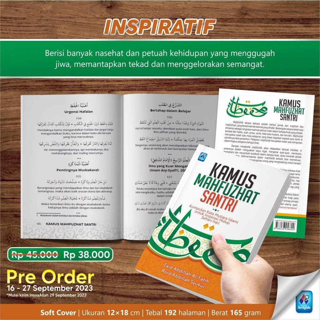 Jual ORIGINAL Kamus Mahfuzhat Mahfudzat Santri Buku Pesantren Kata ...