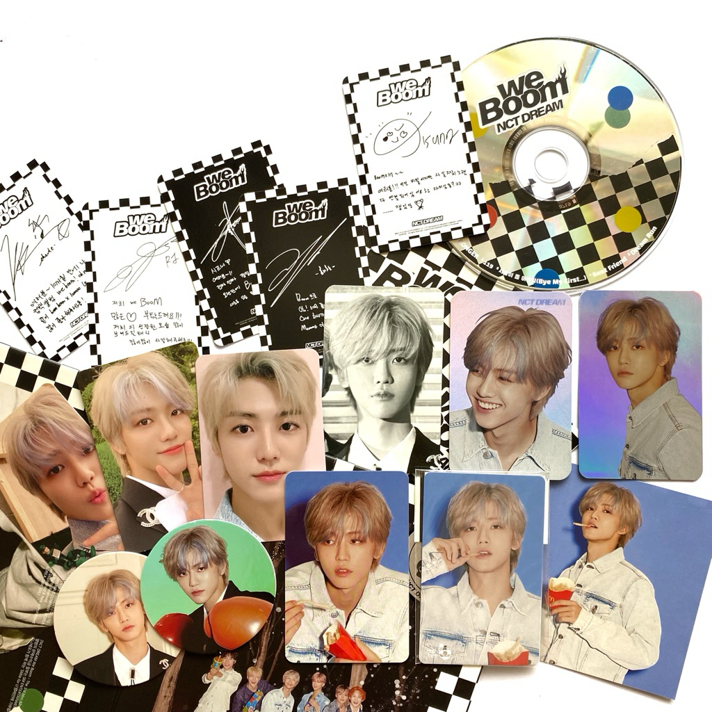 Jual NCT DREAM WE BOOM ALBUM PHOTOCARD PC JAEMIN WE BOOM STAMP