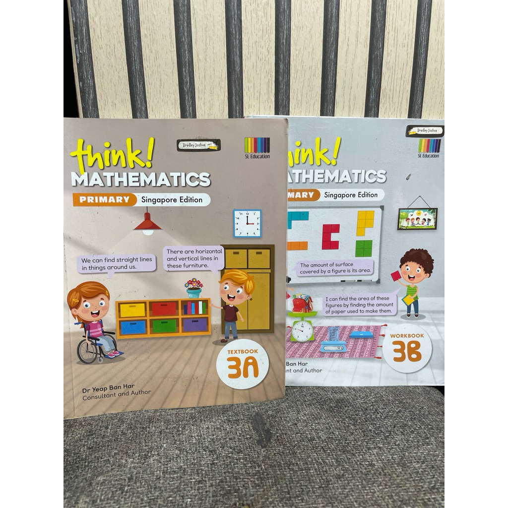 Jual THINK MATHEMATICS PRIMARY SINGAPORE EDITION 3A, 3B, TEXTBOOK ...