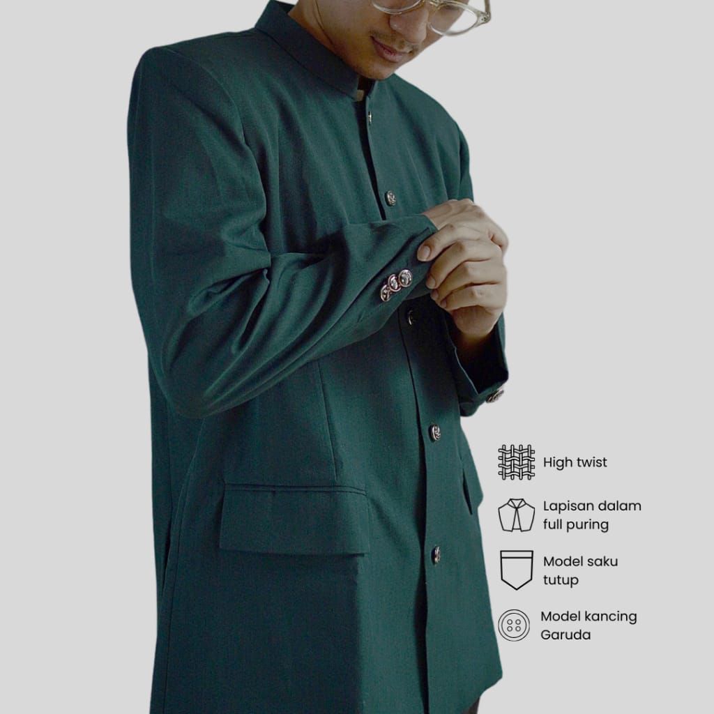Jual Bescap Tasik | Jasko Polos Premium Bescap Tasik Warna Hijau Botol ...
