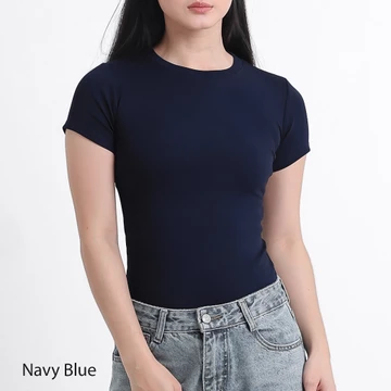 Awsome Kaos Polos Perfect Fit Premium Cotton Cloud Women Fitted Tshirt