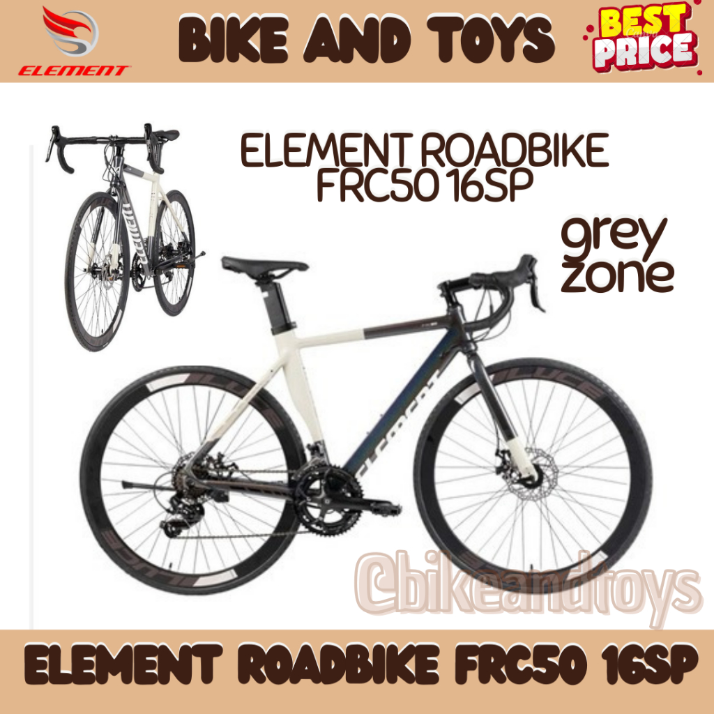 Jual SEPEDA ROADBIKE ELEMENT ROADBIKE FRC 50 16 SPEED - ORIGINAL ...