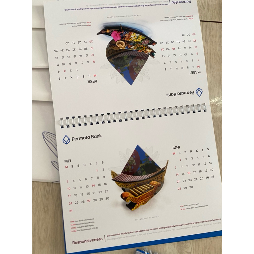 Jual KALENDER BANK PERMATA 2026 | Shopee Indonesia