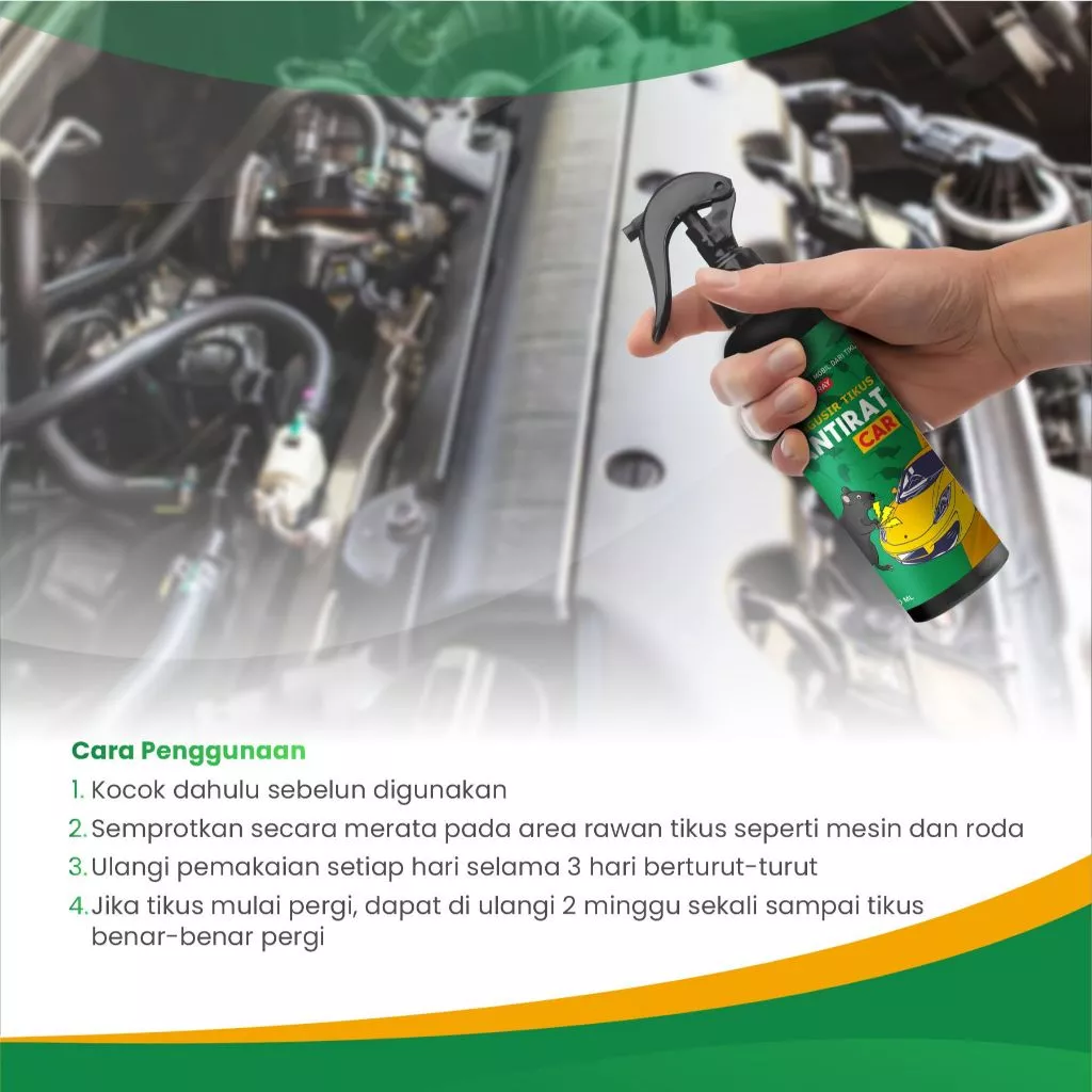 Cara Penggunaan Antirat Car