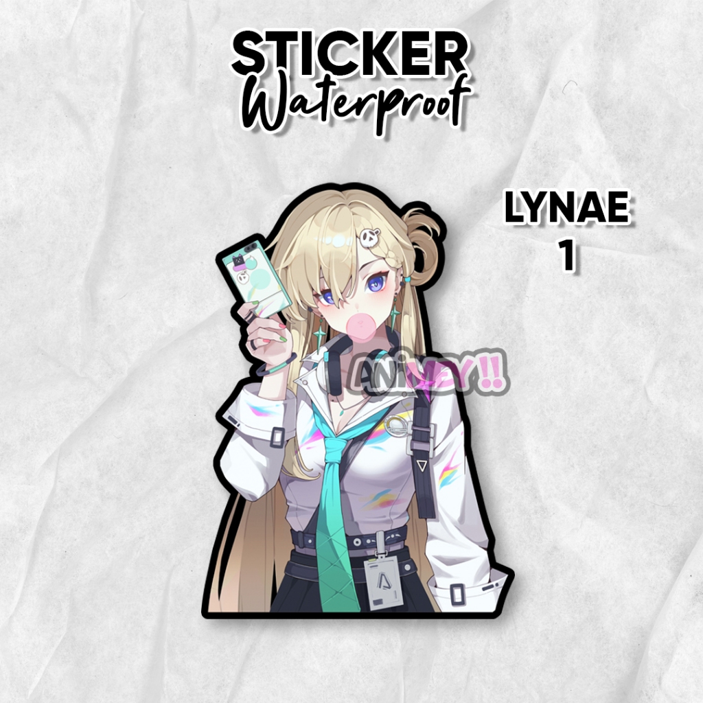 Jual Stiker Lynae Game Wuthering Waves / Sticker Anime Waterproof ...