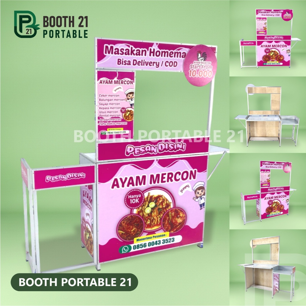 Jual Booth Portable Meja Lipat Jualan Booth Portable 21 Model Rs ...