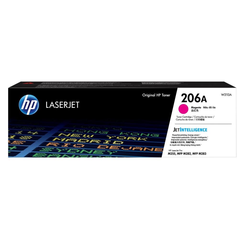 HP Toner 206A Black Cyan Magenta Yellow LaserJet Cartridge Original [W2110A W2111A W2112A W2113A] (4)