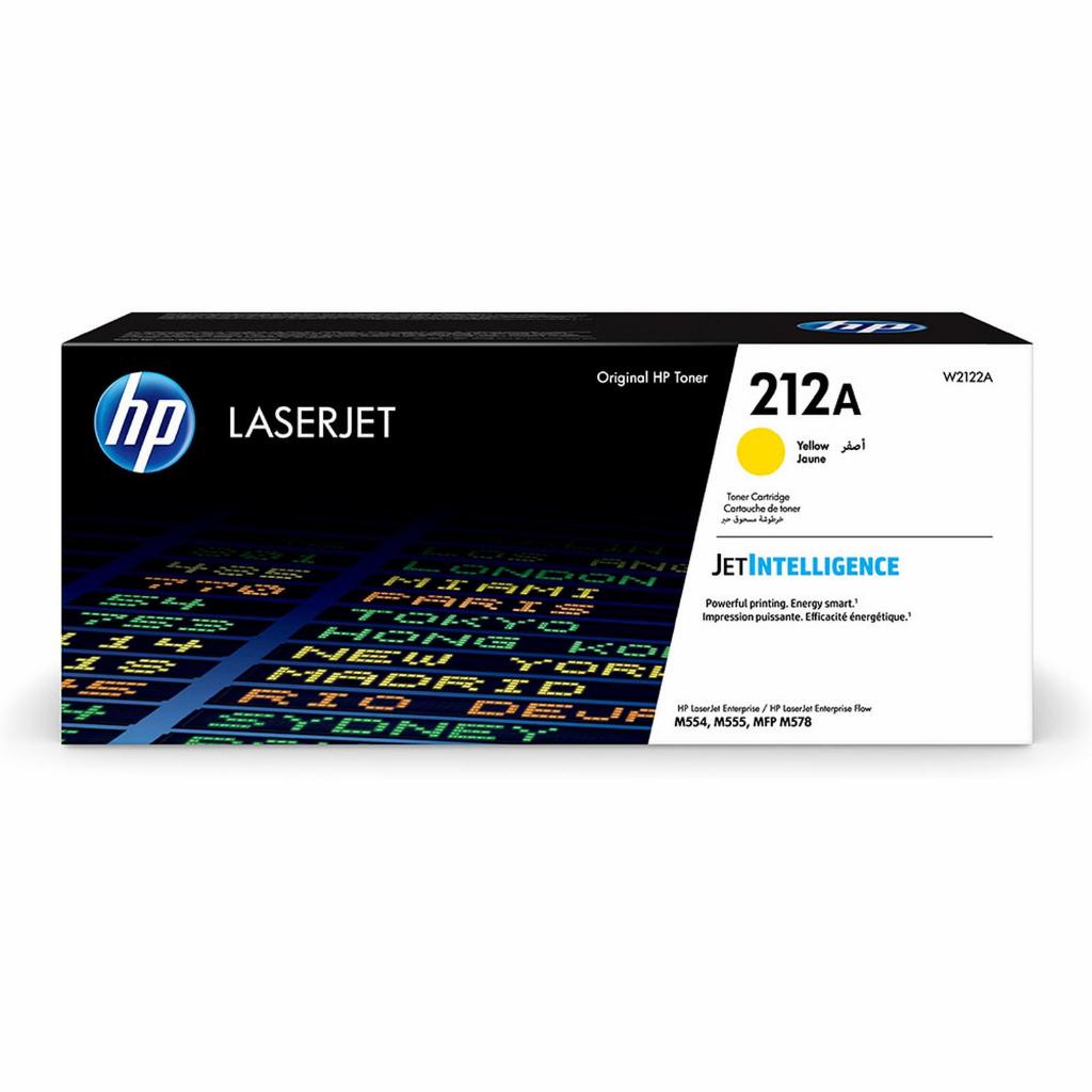 HP Toner 212A Black Cyan Magenta Yellow LaserJet Cartridge Original [W2120A W2121A W2122A W2123A] (5)