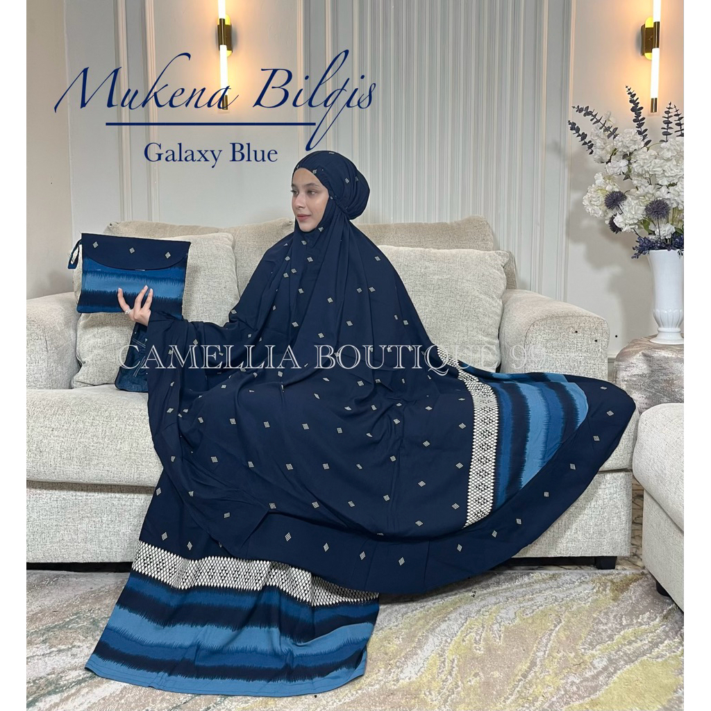 [AO] MUKENA SUPER JUMBO DINGIN NYAMAN PREMIUM BILQIS || BY CAMELLIA BOUTIQUE 99