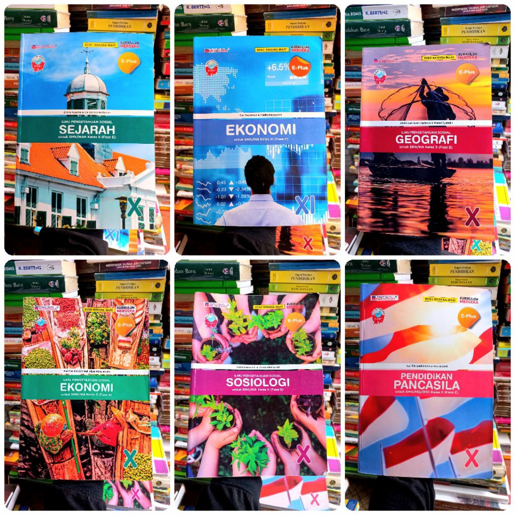Jual MEDIATAMA E-PLUS KELAS 10 FASE E EKONOMI, GEOGRAFI, SEJARAH ...