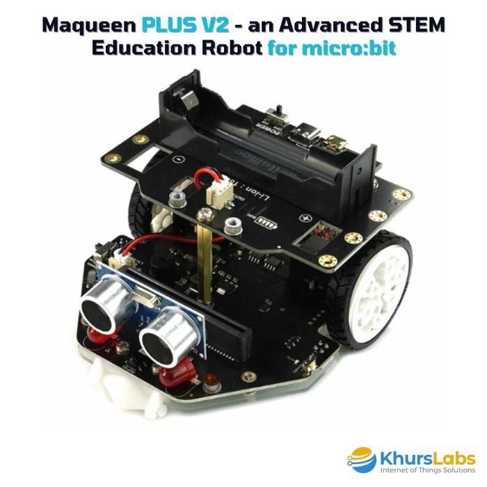 Jual Micro Maqueen Plus - an Advanced STEM Education Robot for microbit ...