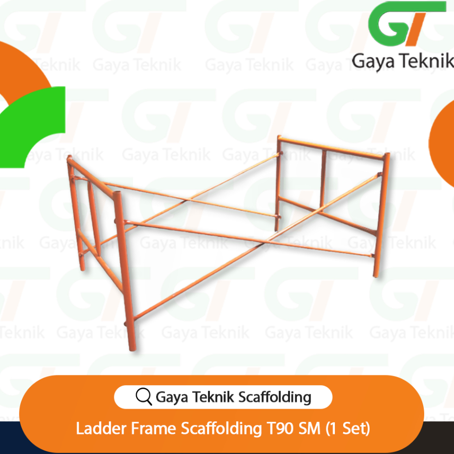 Jual Ladder Frame Scaffolding T90 SM 1SET | Shopee Indonesia