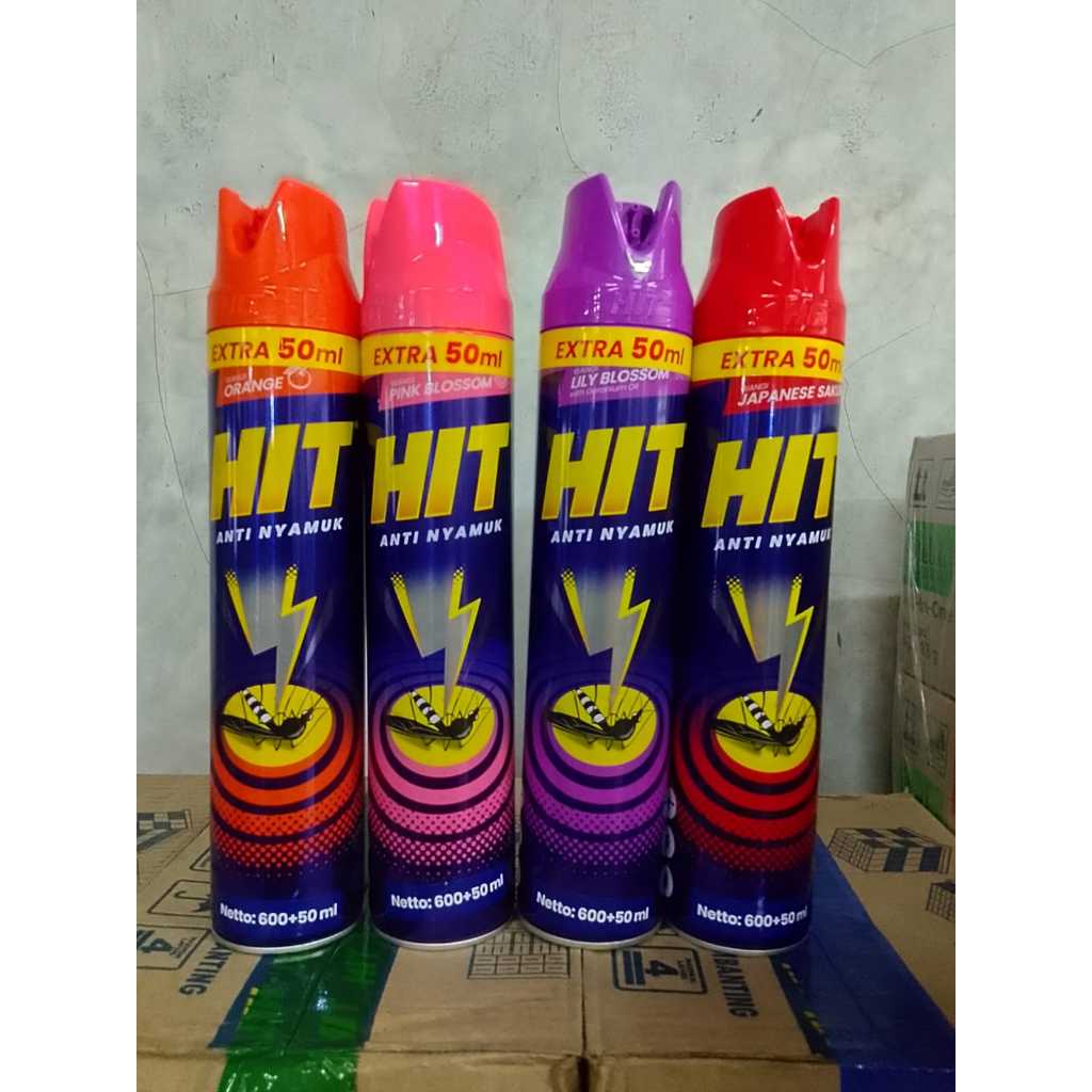 Jual Hit Aerosol 600/650ml KALENG BESAR Aneka Varian - Obat Nyamuk ...
