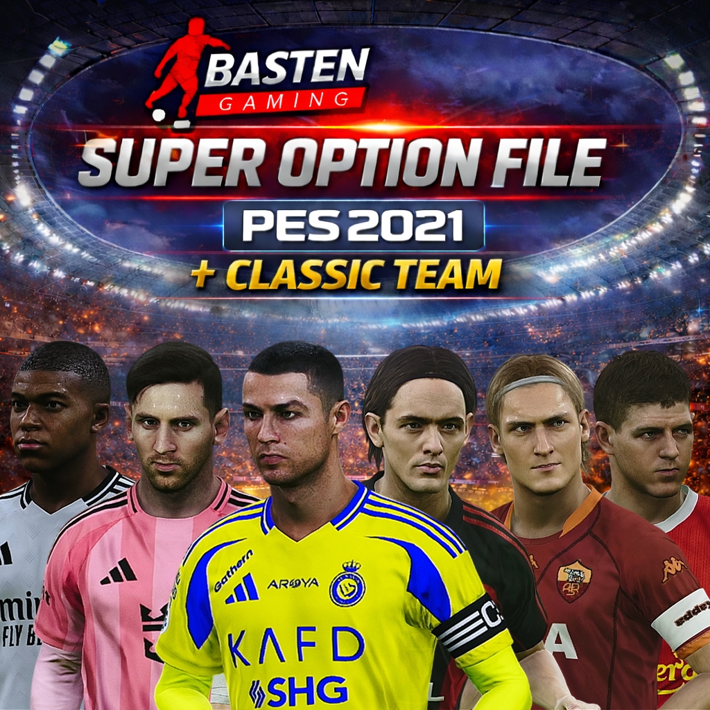 Jual SUPER DUAL MODE OPTION FILE PES 2021 PS5 PS4 SUPER LENGKAP SEASON ...