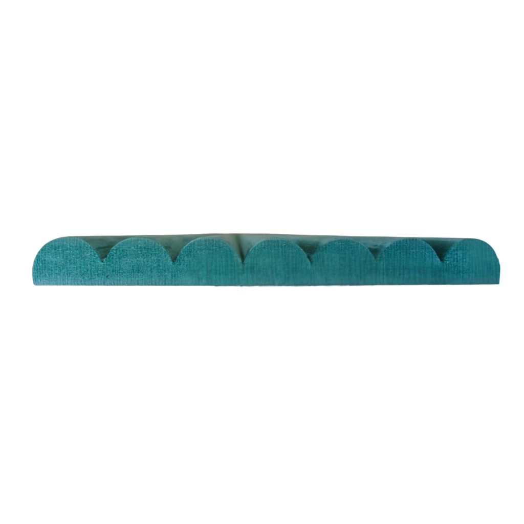 Jual Wall Panel 3D Fluted Green HMR Anti Lembab / Lis Dinding Kisi-Kisi ...