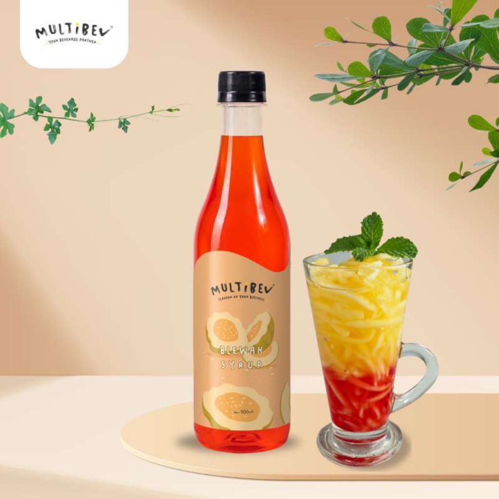 Jual Multibev - Blewah syrup multibev 500ml - sirup minuman rasa blewah ...