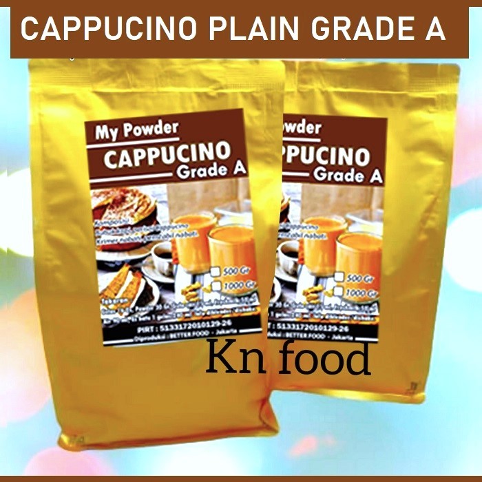 Jual Powder Minuman Rasa Cappucino Grade A kemasan 1 Kg | Shopee Indonesia