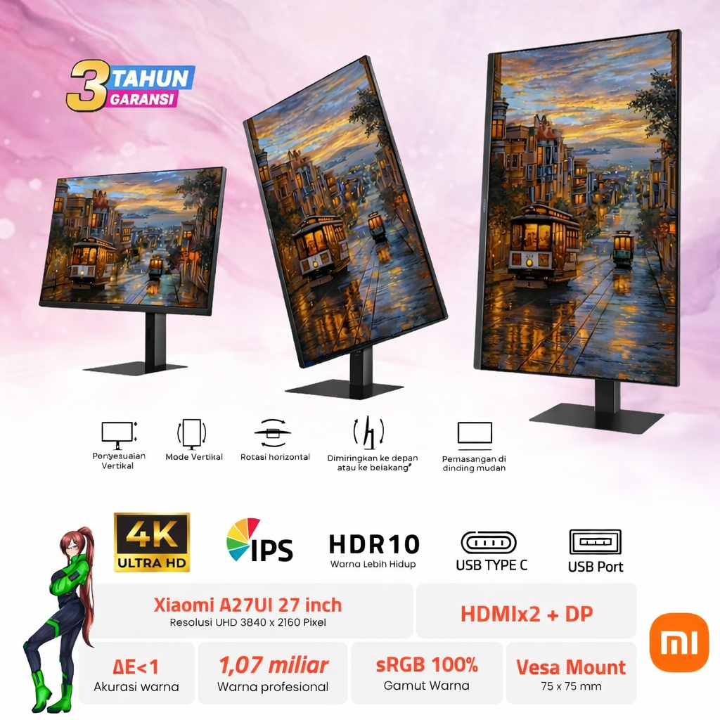 Jual Monitor Xiaomi 27
