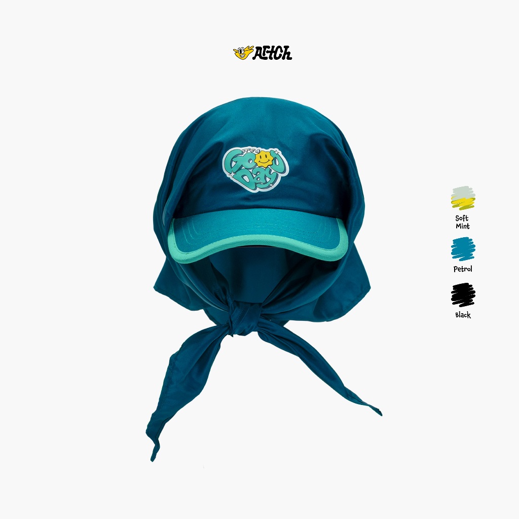 Artch - Wanderwrap Petrol - Topi Cap Hat Scarf