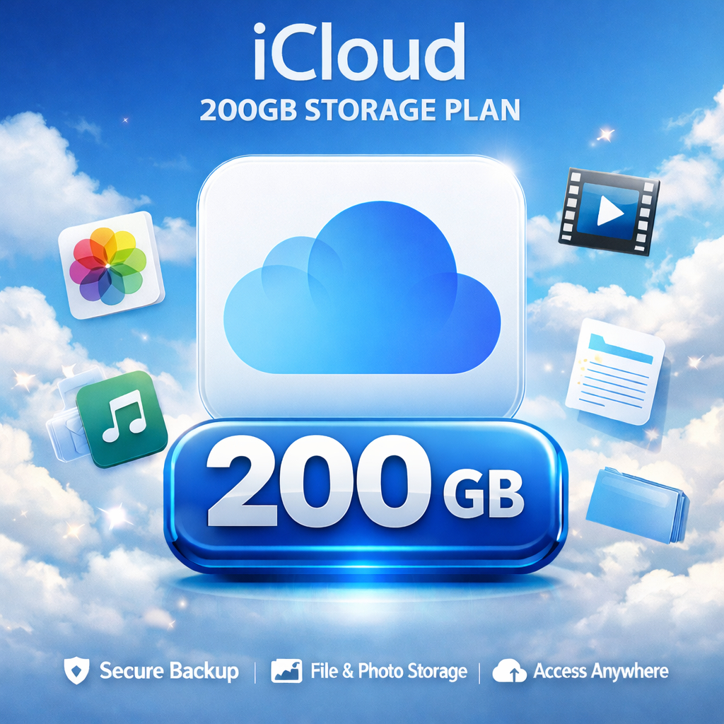 Jual Penyimpanan iCloud 200 GB Lifetime Cukup Sekali Beli Aktif ...