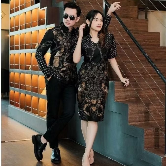Batik Pasangan Motif Mila Mia Lapis
